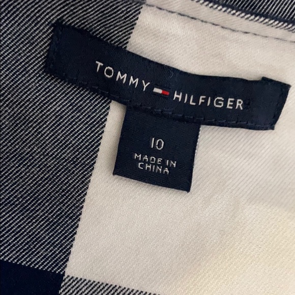 Tommy Hilfiger size 10 sundress Navy fit & flare - Picture 6 of 6